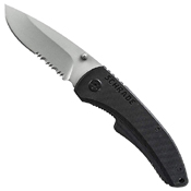 Large Liner Lock SCH101L Drop Point Blade Folding Knife
