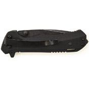 SCH501 Blackwash Finished 9Cr18Mov Steel Blade Folding Knife