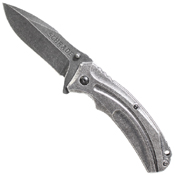 Liner Lock SCH504 Drop Point Blade Folding Knife