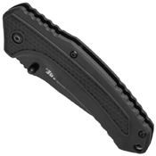 SCP17-35 Black Polymer Handle Folding Blade Knife