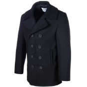 Schott NYC Melton Wool Pea Coat 32 oz