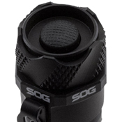 Dark Energy Black Anodized Aluminum LED Flashlight