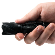 Dark Energy Black Anodized Aluminum LED Flashlight