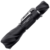 Dark Energy Black Anodized Aluminum LED Flashlight