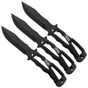 F041TN 3 Pcs Throwing Knife Set w/ Sheath
