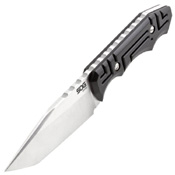 Growl Black GRN Handle Fixed Blade Knife 