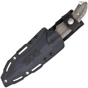 Kiku Linen Micarta Handle Fixed Blade Knife w/ Sheath