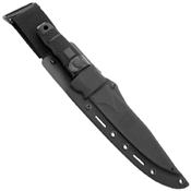 SEAL Team Half Serrated Edge Fixed Blade Knife