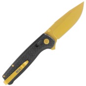 Terminus XR LTE - Carbon Gold Folding Knife