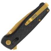 Terminus XR LTE - Carbon Gold Folding Knife