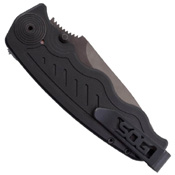 Zoom Mini AUS-8 Steel Drop Point Blade Folding Knife