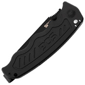 Zoom Mini AUS-8 Steel Tanto Blade Folding Knife