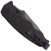 Zoom Mini AUS-8 Steel Drop Point Blade Folding Knife
