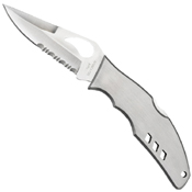 Byrd Flight Stainless Steel Handle Folding Knife