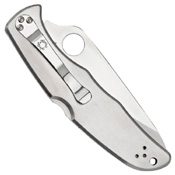 Spyderco Endura 4 Stainless Steel Handle Folding Knife