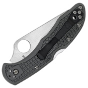 Spyderco Delica 4 FRN Handle Half Serrated Edge Folding Knife