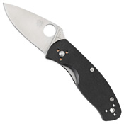 Spyderco Persistence Black G-10 Handle Folding Knife