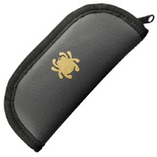 Travel Black Synthetic Leather Case