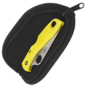 Travel Black Synthetic Leather Case