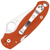 Spyderco Para 3 Clip-Point Blade Folding Knife