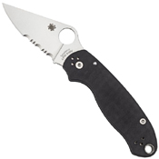 Spyderco Para 3 Clip-Point Blade Folding Knife