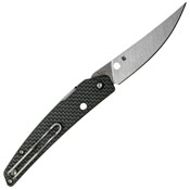 Ikuchi Plain Edge Blade Folding Knife