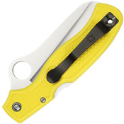 Spyderco Atlantic Salt H-1 Steel Serrated Edge Folding Knife