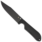 Street Bowie FRN Handle Fixed Blade Knife - Black