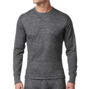 Two-Layer Wool Blend Base Layer Shirt