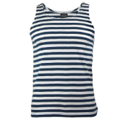 Mil-Tec Blue/White Striped Sailor Tank Top New