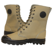 Sturm French Style Canvas 9 Hole Combat Boots 