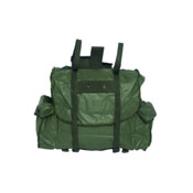 Tactical Belgium Od Vinyl Rucksack Used