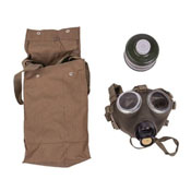 Tactical Hungarian Gas Mask W/Filter & Bag Used