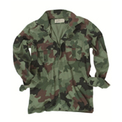 Serbian Camo Used Field Shirt