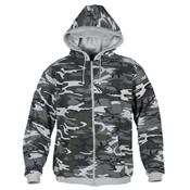 Camouflage Zip Hoody