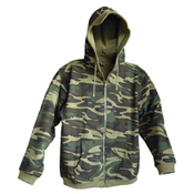 Camouflage Zip Hoody