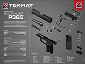 TekMat P365 Gun Cleaning Mat