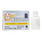 Tru Flare White 15mm Signal Flare