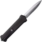A4 Humvee Button Lock Knife in silver, offered at Buycamouflage.com.