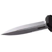 A4 Humvee Button Lock Knife in silver, offered at Buycamouflage.com.