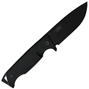 Drop Point Black Oxide Fixed Knife