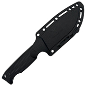 Drop Point Black Oxide Fixed Knife