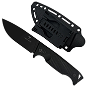 Drop Point Black Oxide Fixed Knife