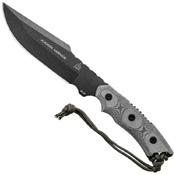 Alaskan Harpoon AH906 Linen Micarta Handle Fixed Blade Knife