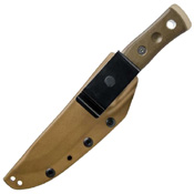 Brothers of Bushcraft Canvas Micarta Handle Fixed Blade Knife