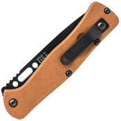 Fieldcraft Canvas Micarta Handle Folding Knife