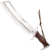 Hibben IV Combat Machete with Leather Sheath