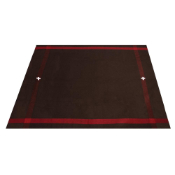 Swiss Military Style Wool Blanket with Cross