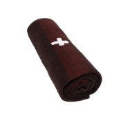 Swiss Military Style Wool Blanket with Cross