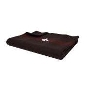 Swiss Military Style Wool Blanket with Cross
